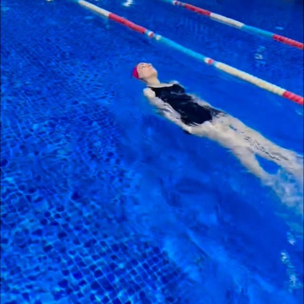 Backstroke practice